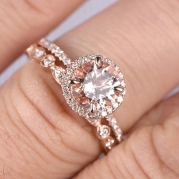 All Jewelry 3 for $15 - Rose Gold Pink Crystal Set - Picture 5 of 6